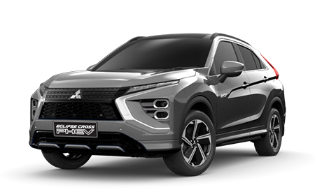 Front 3/4 render of a Eclipse Cross PHEV