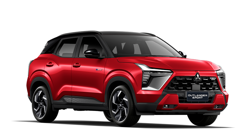 Mitsubishi finished in Rose Red