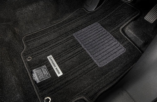 Carpet Mat Set accessory on a Mitsubishi