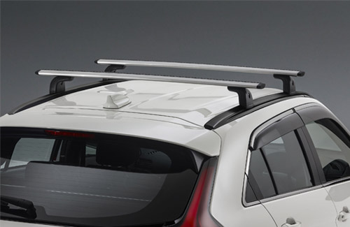 Roof Racks accessory on a Mitsubishi