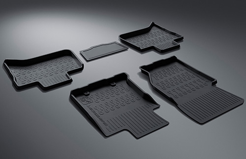 high edge rubber floor mats
